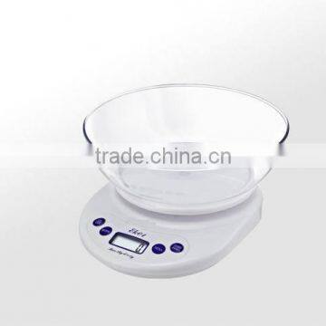 Digital scale weighting scale kitchen food plastic apparatus