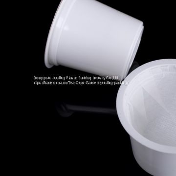 disposable filter coffee k-cup with paper filter for all single cup coffee machines