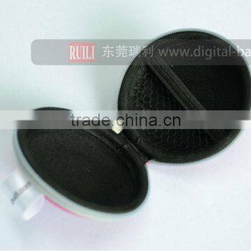 Custom Cute EVA Hard Pink Case for Earphone photo-5