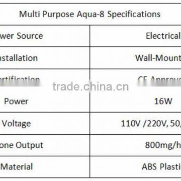 Commercial Use Air Fresher Ionizer Mini Air Purifier 800mg/h Home Air Ozone Generator photo-6