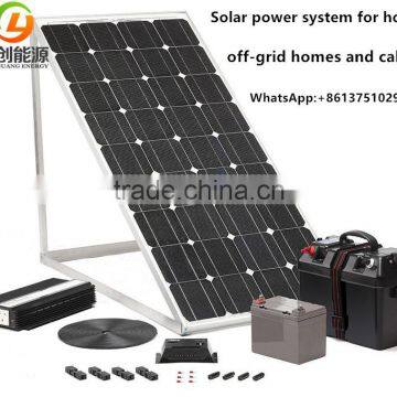 Stand Alone Solar Power System Off-grid Solar Panel System With Lead Battery for Home photo-2