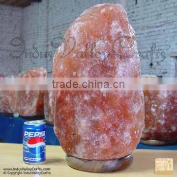 Himalayan Rock Salt Crystal Lamp,  Natural Salt Lamps