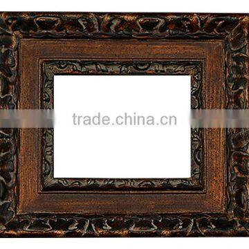 Authentic retro baroque picture frame