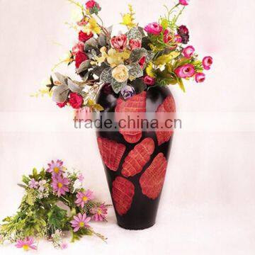 Thailand import wooden crafts Creative personality is hand-cut wood vases wholesale