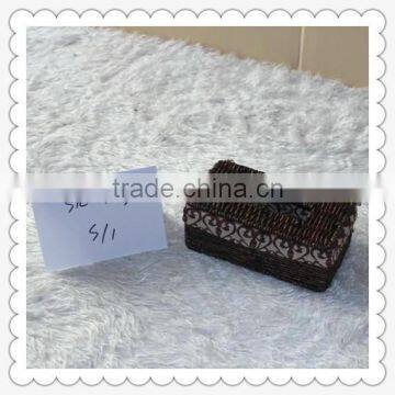 Mordern Convenient Practical Handmade Household Straw Willow Basket photo-5