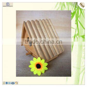 Sale Simple Elegant Kids Toy Small Wooden Bird Houses photo-4