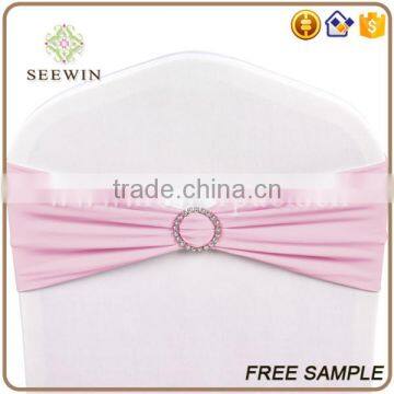 Hot Sale Polyester Spandex Ruffle Chair Sash photo-4