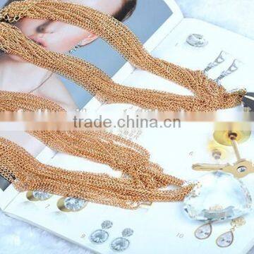 Handmade New Design Women Fashion Alloy Jewelry Necklace photo-3