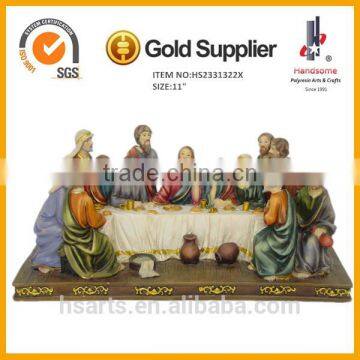 12.5" Hot Sale Last Supper Sculpture Arts and Crafts photo-4