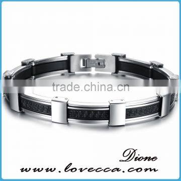 Jewelry Handmade PU Braided Leather Handcuff Charm Bracelet For Men photo-5