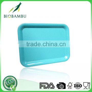 Environmental Diswasher safe No pollution Bamboo Fiber Tray