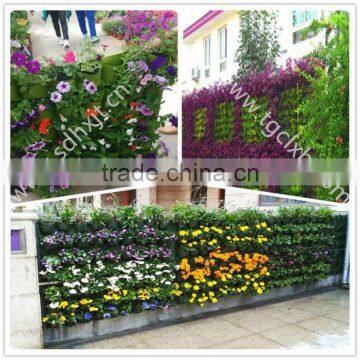 outdoor vertical garden decoration planting bag