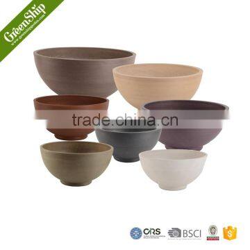 Light weight flower pots for garden decoration _ GreenShip