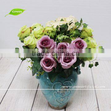 GNW FL-RS45-6-8CM large diameter 6 heads rose flower for decoration