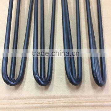 Furniture Accessory 28 Inch 2 Rod Solid Steel Hairpin Table Legs photo-3