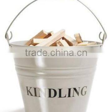 Kindling Bucket in Clay