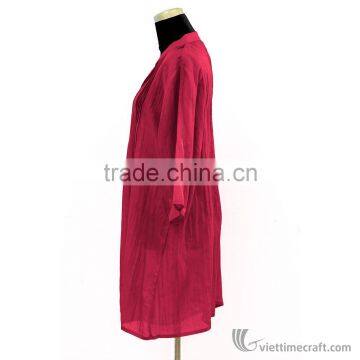 Silk Ladies' Dresses, Ladie's Silk Garment With Many Colors and Sizes, Made of Natural Silk in Vietnam photo-4