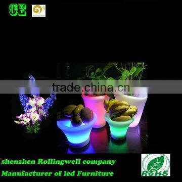 Rechargeable Hot Plate Led for Event Plastic Plated Fruit Bowl Hotsale photo-4