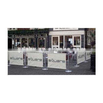 Windbreaker Iron Base Cafe Wind Barrier photo-5