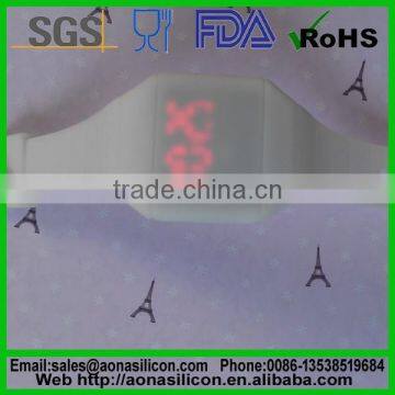 Fashion Charm Sensitive Touch Screen Silicone Led Watch photo-2