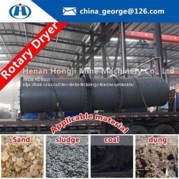 Professional high capacity wood chips rotary dryer for sale