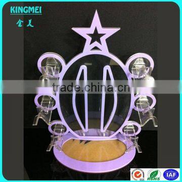 Table Top Acrylic Eyeglasses Display Shelf,Eyewear Display With Logo Top photo-4
