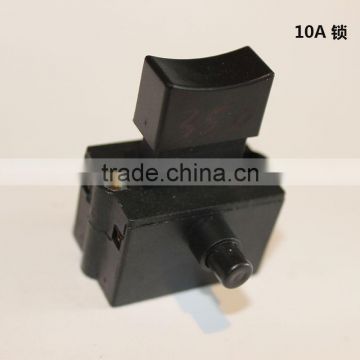 10A switch with lock cut off machine switch