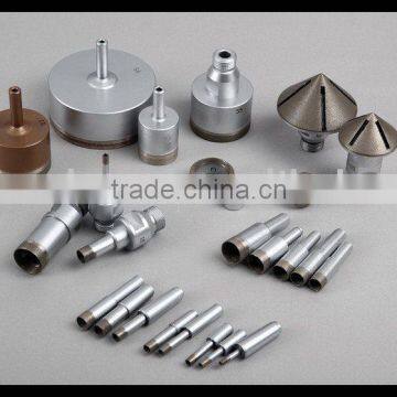 Diamond glass drill bits