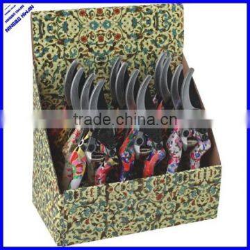 All Metal Decorative Woman Flower Pruning Scissors photo-2