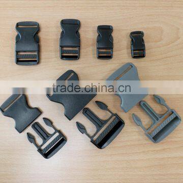 Black White Color Plastic POM Side Release Buckle for Bag Webbing photo-4