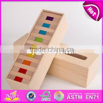Mini Intelligent Wooden Baby Building Blocks Best Design Creativity Toy Wooden Baby Building Blocks W13D143 photo-3