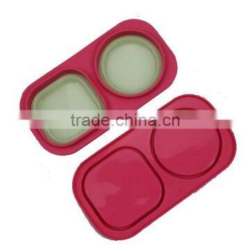 Silicone Food Warmer Lunch Box Keeping Warm Food Box for School photo-2