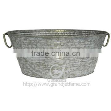 Metal Storage Tubs Galvanized Metal Tub photo-2