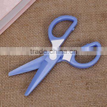 CIJ03-- Hot Sale All Plastic Student Scissors , Safe Scissors photo-6
