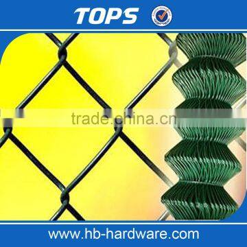 Galvanized or PVC Coated Chain Mesh Fence/decorative Chain Link Fence photo-2