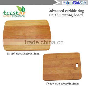 100% Eco-Friendly Square Organic Bamboo Cutting Boards Wholesale photo-2
