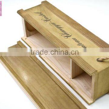 Customized Wholesale Luxury Tea Wood Packing Box/pine Wood Wine Boxes/vintage Wooden Box for Fruit and Vegetables Wine, Beverage photo-3