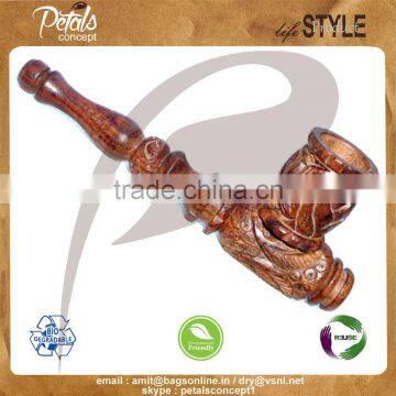 2017 Hi-quality shisham wood smoking pipe for sale