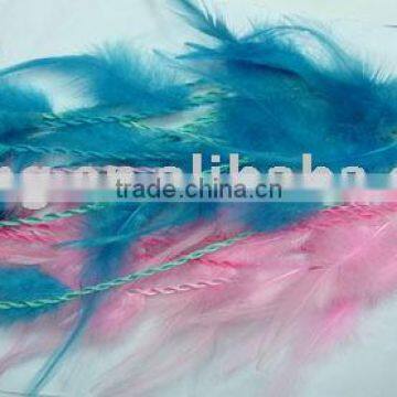 Colorful synthetic wigs for children