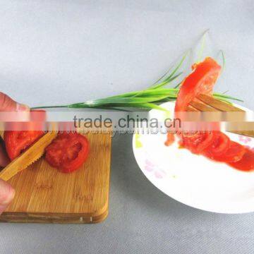 Nature Bamboo Carbonized Fruits Knives And Forks