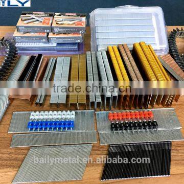 Factory supply custom various sizes N850 series Crown: 10.7mm 16GA STAPLES for furniture