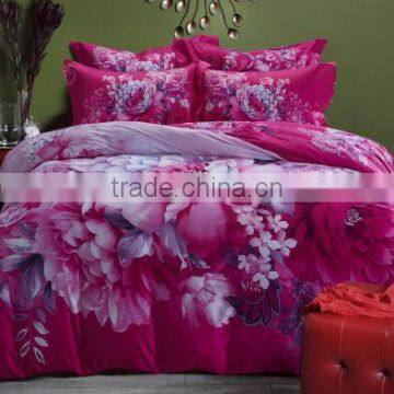 Competitive Price Digital Printed Chinese Cheap Bedspreads,choice Hotels Satin Bedding photo-3
