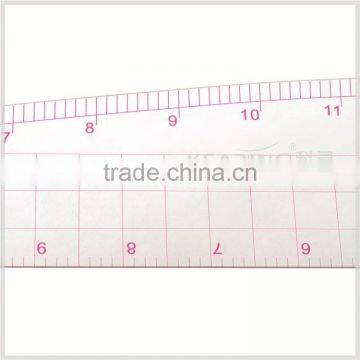 Kearing PVC 16'' & 24'' Multifunctional HIP CURVE RULER / Metric Garment Curve Ruler # 6502 photo-5