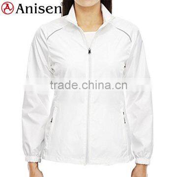 Style Cheap Collar Zipper Men and Women Windproof Nylon Jacket photo-4