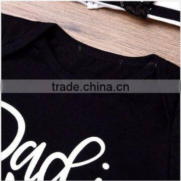 2017 Wholesale Toddler Summer Short Sleeve Knitted Boutique Kids Clothing Latest Newborn Baby Romper photo-4