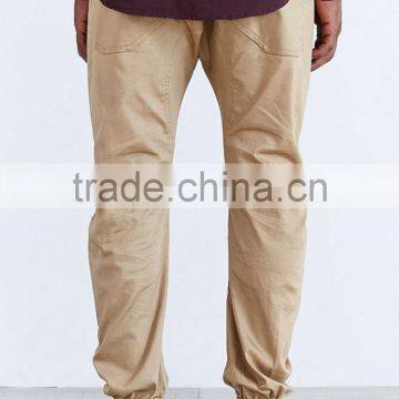 Custom Mens Wholesale Blank Khaki Chino Jogger Pants photo-4