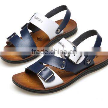 Zm35382a Casual Leather Sandals Simple Large Size Shoes for Men photo-2
