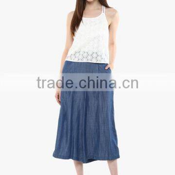2016 Fashion Women Pants, Cotton Pants, New Stylish Palazzo Pants With OEM Service photo-2