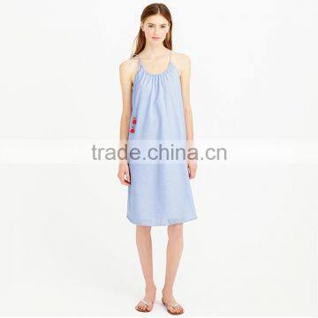 shoulder tie tank dress sex sleepwear for ladies