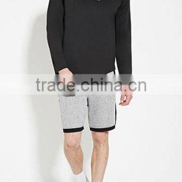 Men Hit Color Circle Cloth With Soft Nap Four Minutes of Pants Pants photo-5